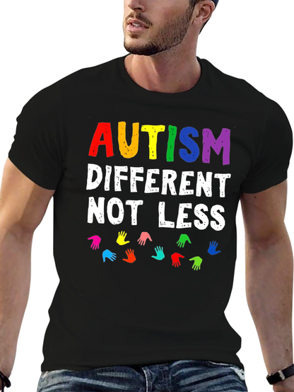 Autism Awareness T-Shirt - Different Not Less