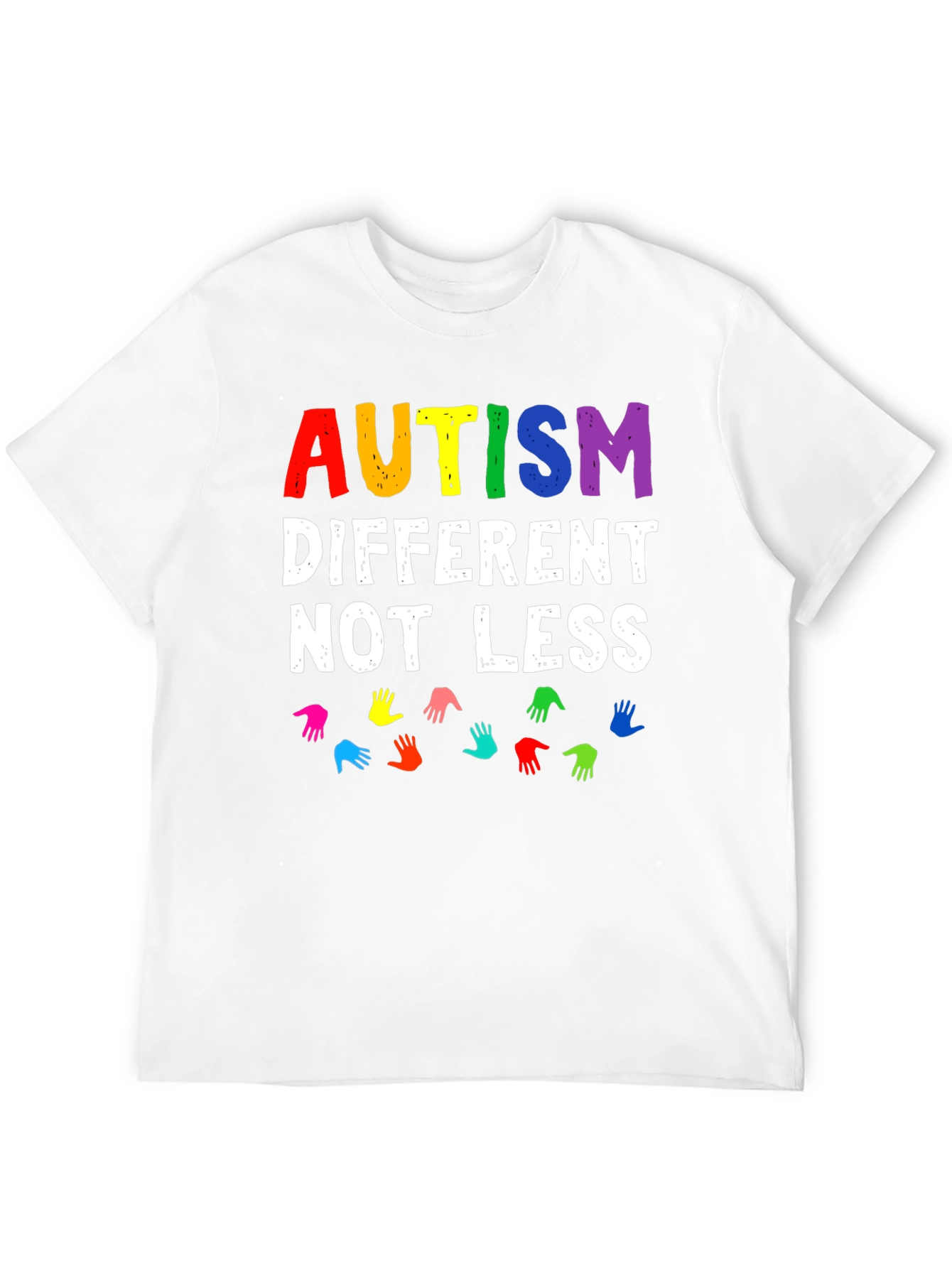 Autism Awareness T-Shirt - Different Not Less