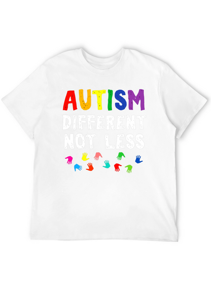 Autism Awareness T-Shirt - Different Not Less