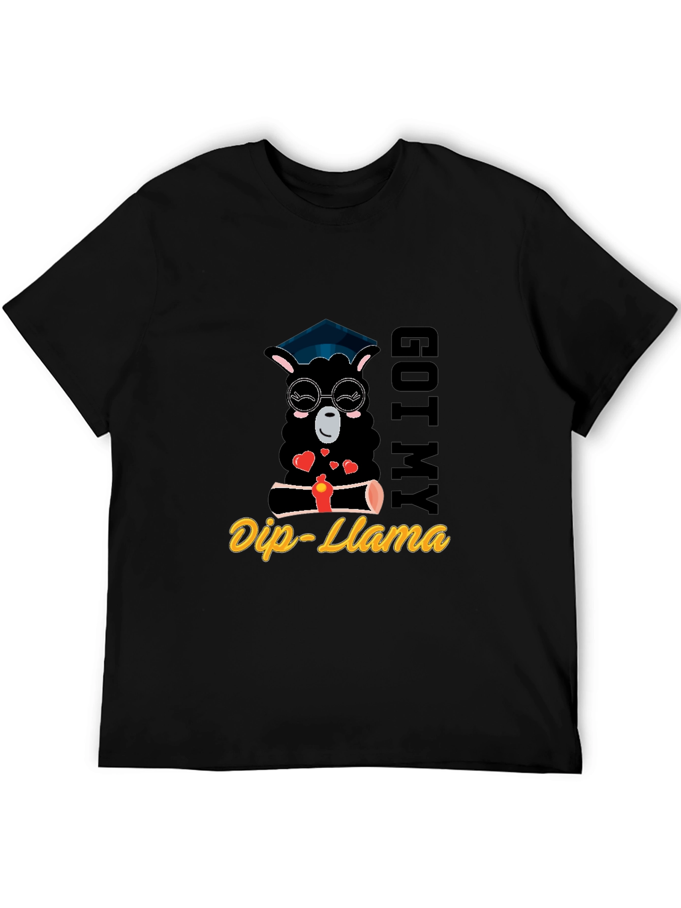 Got My Dip-Llama Graduation T-Shirt