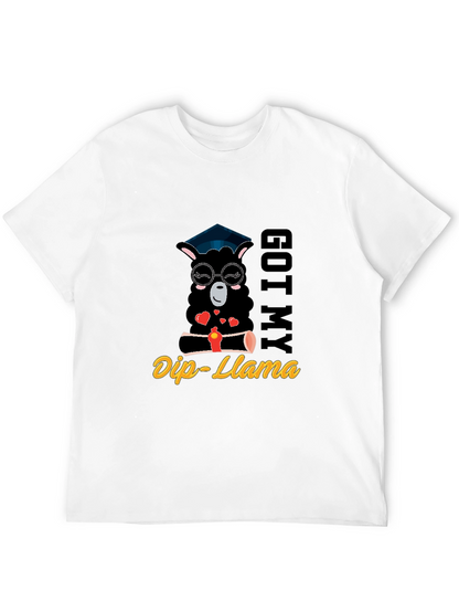 Got My Dip-Llama Graduation T-Shirt