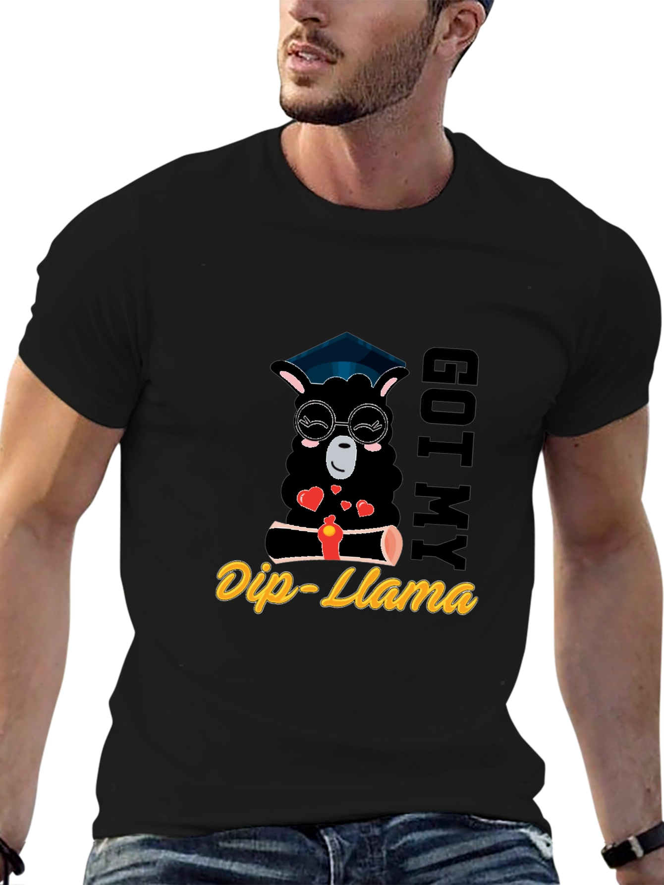 Got My Dip-Llama Graduation T-Shirt
