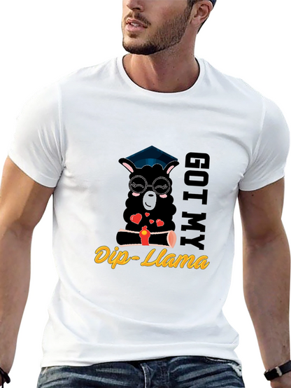 Got My Dip-Llama Graduation T-Shirt
