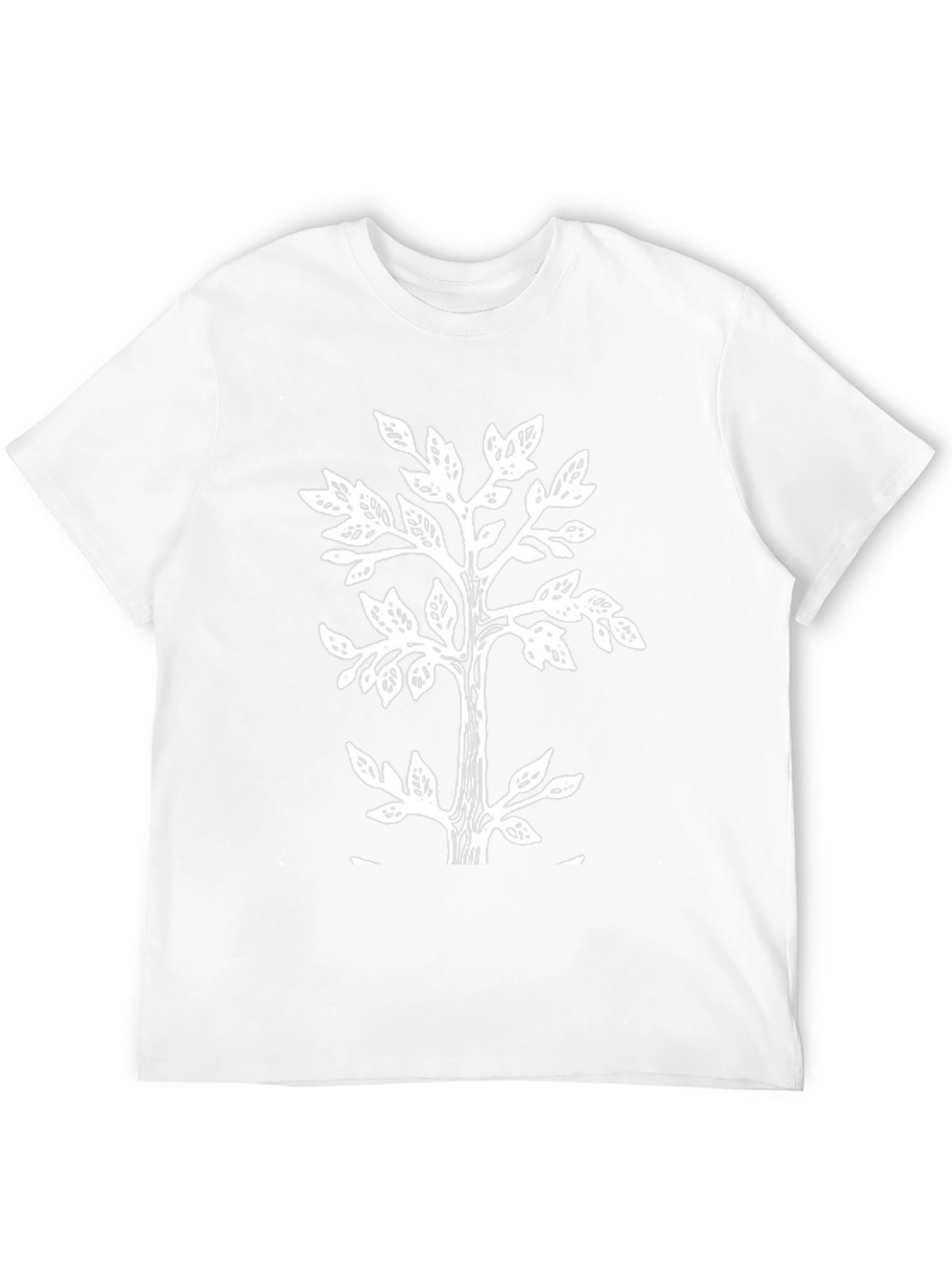 Tree Graphic Print T-Shirt - Stylish Casual Wear