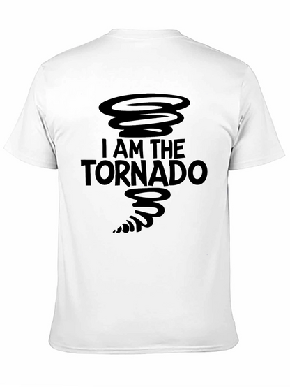 I am the Tornado Graphic Tee - Black
