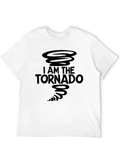 I am the Tornado Graphic Tee - Black