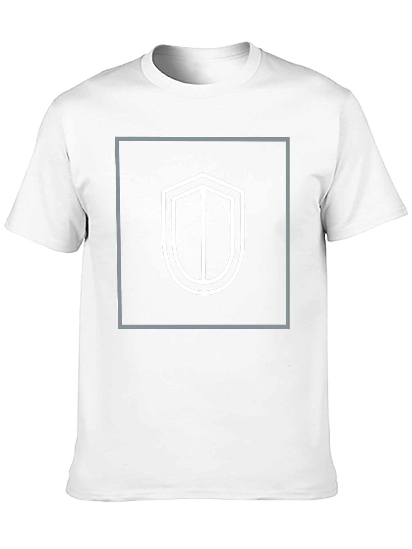 Shield Graphic Black T-Shirt - Stylish Protection