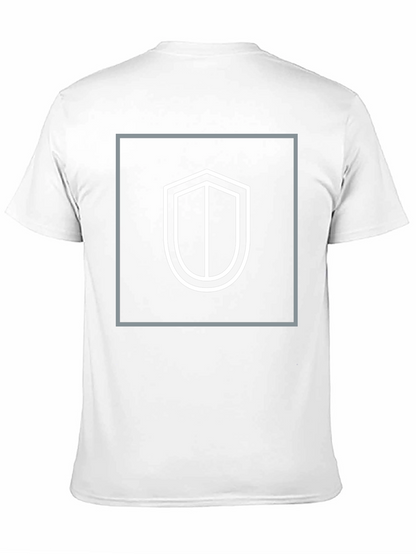 Shield Graphic Black T-Shirt - Stylish Protection