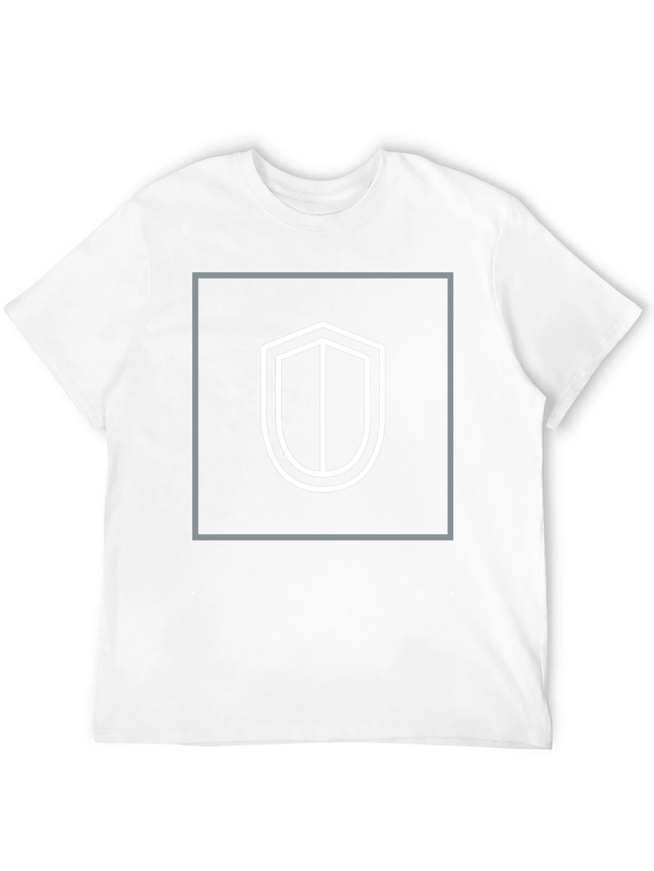 Shield Graphic Black T-Shirt - Stylish Protection