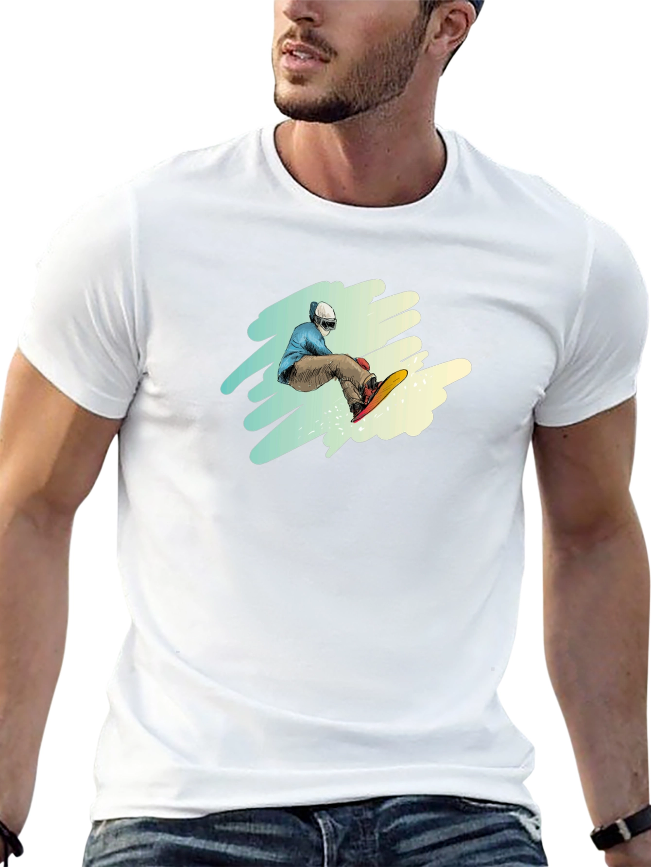 Snowboarder Graphic Tee - Ride in Style!