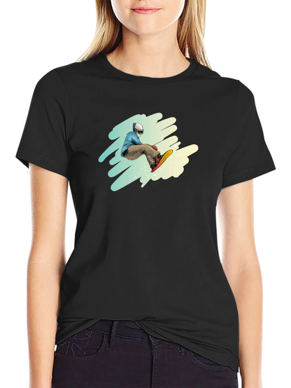 Snowboarder Graphic Tee - Ride in Style!