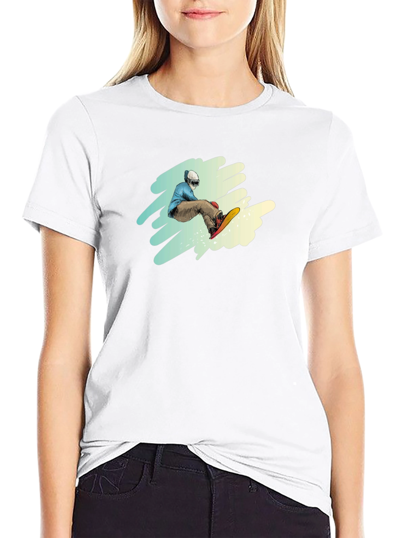 Snowboarder Graphic Tee - Ride in Style!