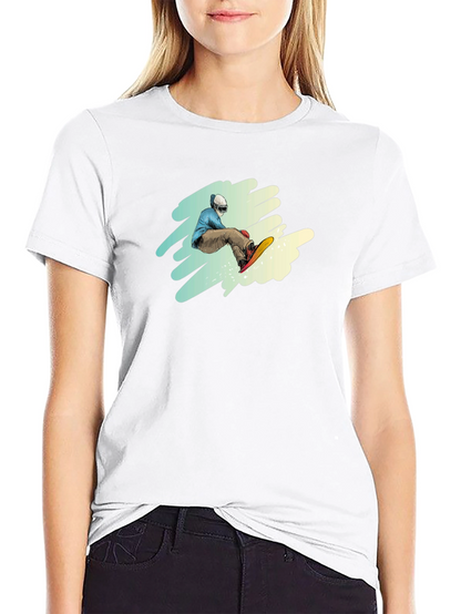 Snowboarder Graphic Tee - Ride in Style!