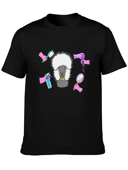Poodle Grooming T-Shirt - Stylish Graphic Tee