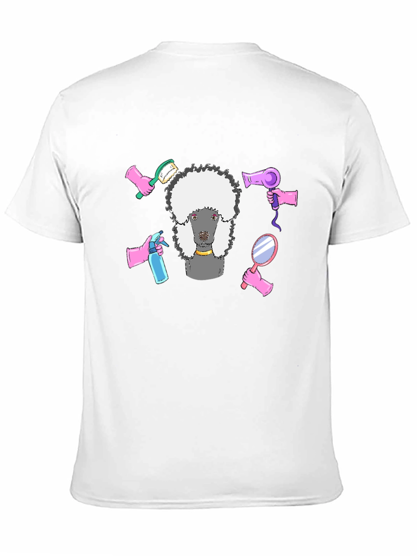 Poodle Grooming T-Shirt - Stylish Graphic Tee
