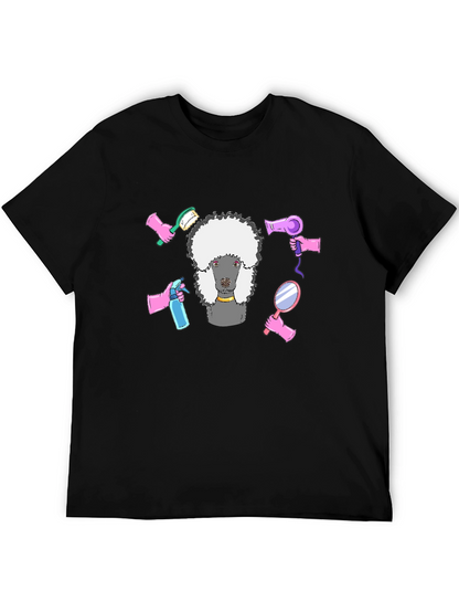 Poodle Grooming T-Shirt - Stylish Graphic Tee
