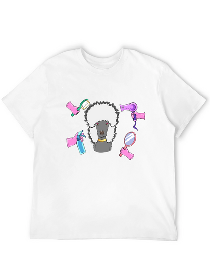 Poodle Grooming T-Shirt - Stylish Graphic Tee