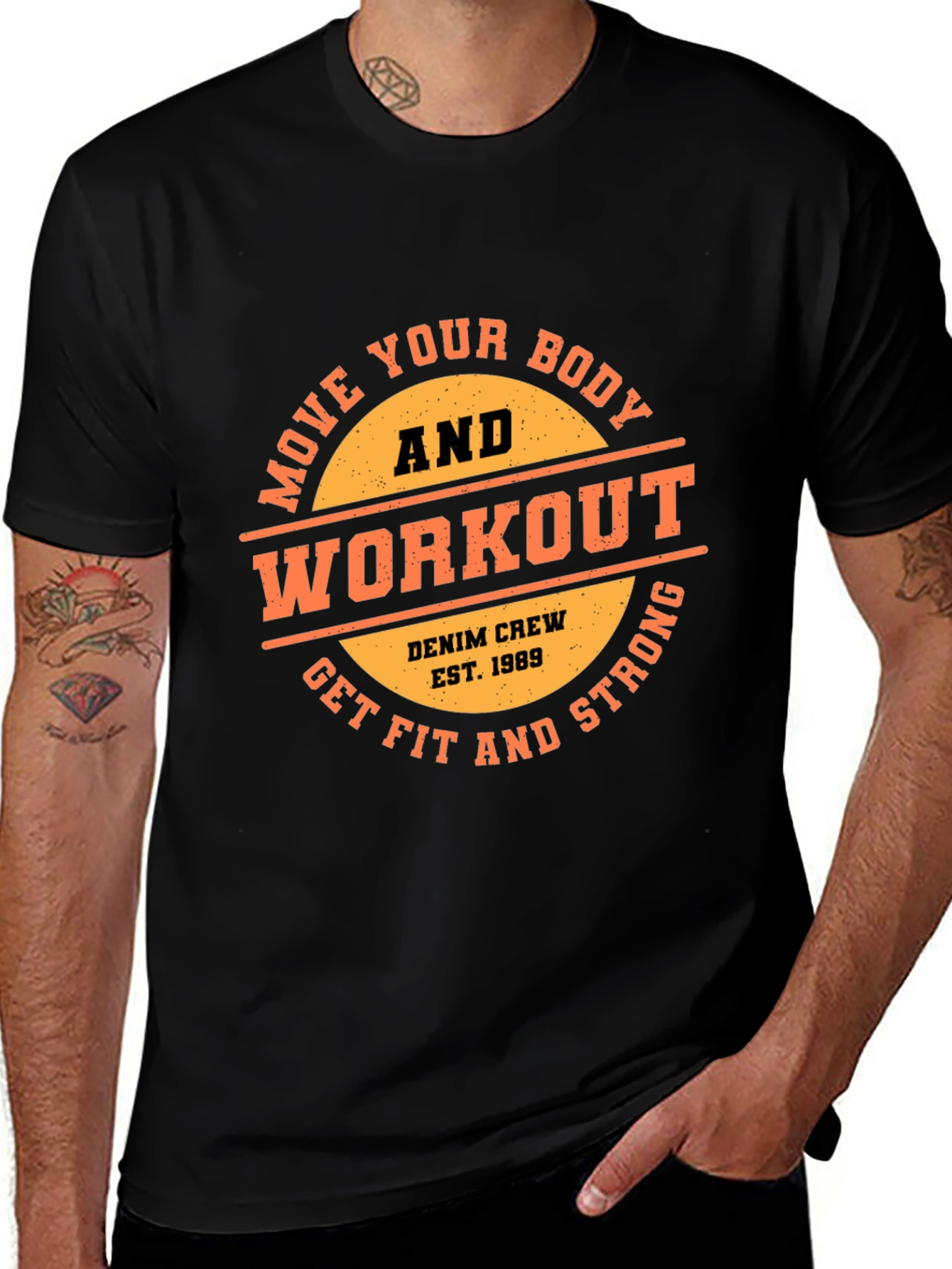 Workout T-Shirt - Move Your Body