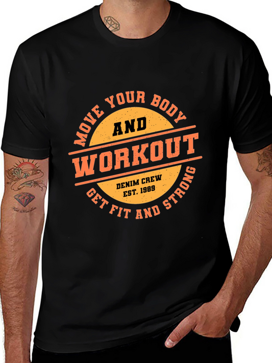 Workout T-Shirt - Move Your Body