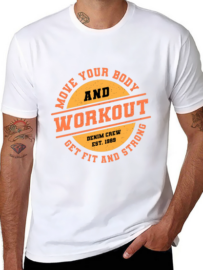 Workout T-Shirt - Move Your Body