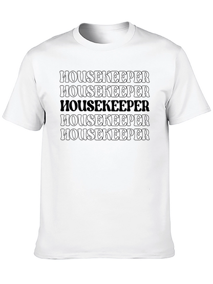 Housekeeper Graphic Tee - Bold Statement Comfort