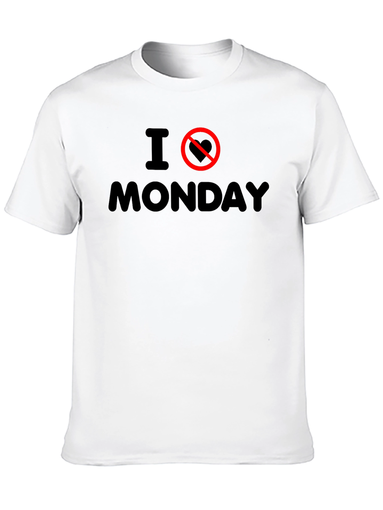 I Hate Monday Graphic Tee - Anti-Monday T-Shirt