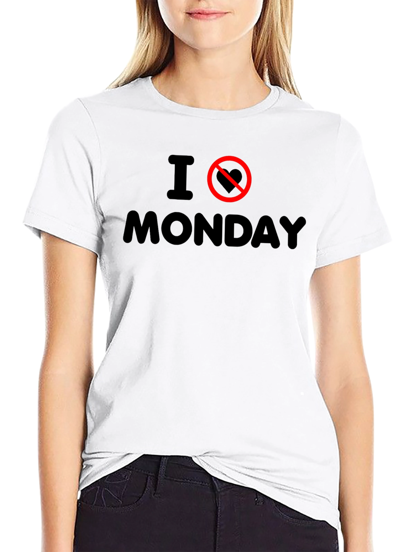 I Hate Monday Graphic Tee - Anti-Monday T-Shirt