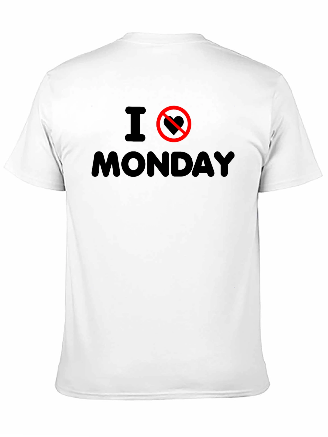 I Hate Monday Graphic Tee - Anti-Monday T-Shirt