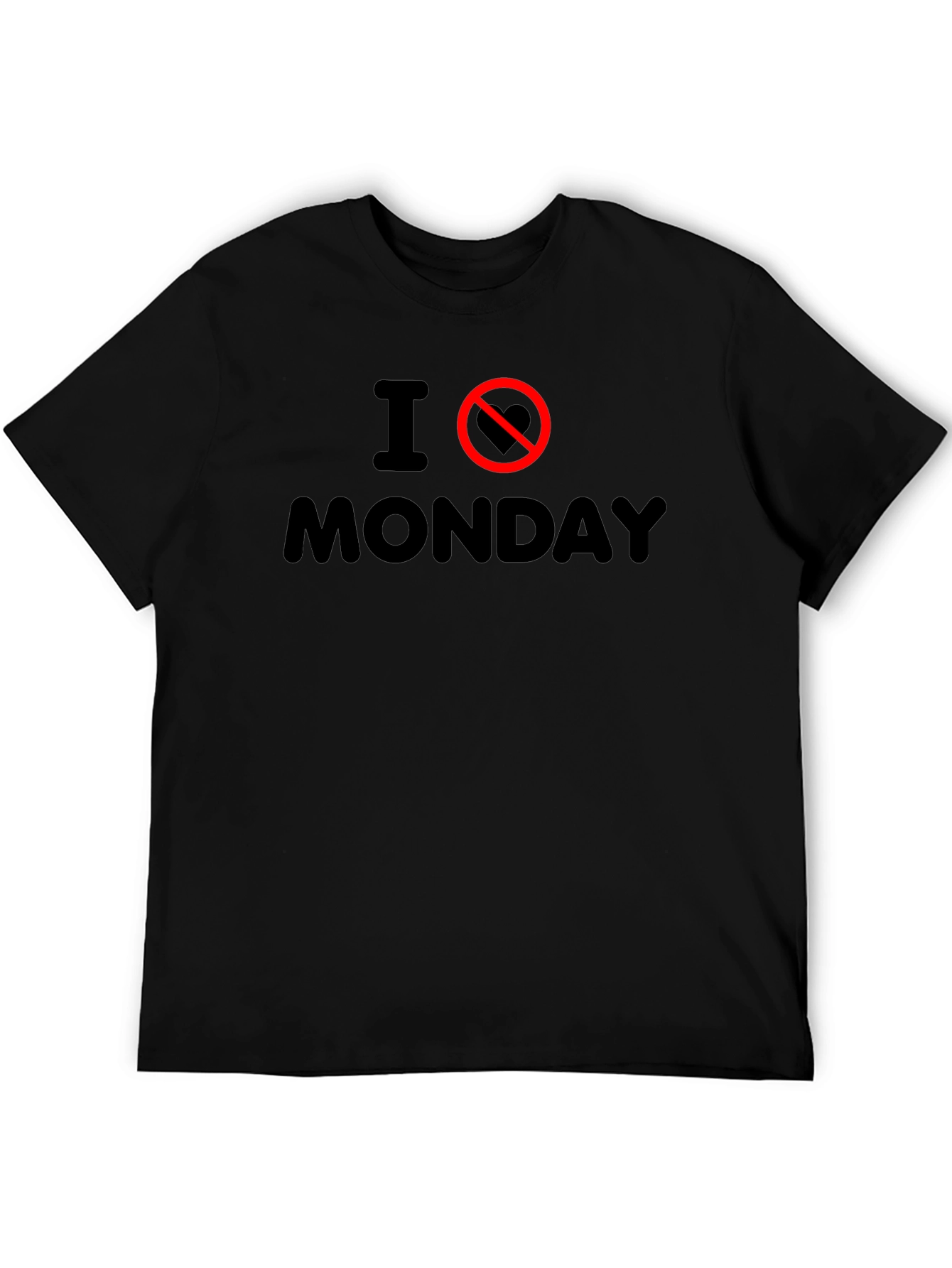 I Hate Monday Graphic Tee - Anti-Monday T-Shirt