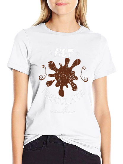 Hot Chocolate Weather T-Shirt Black
