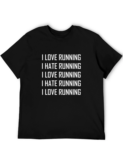 I Love Running / Hate Running Graphic Tee
