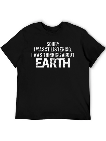 Earth Lover T-Shirt Funny Environmentalist Tee
