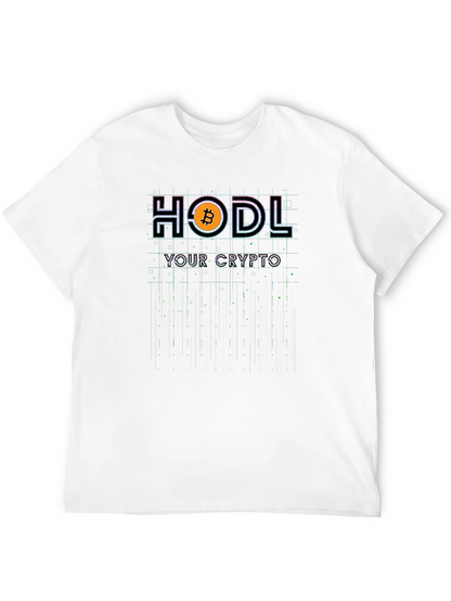 HODL Crypto Bitcoin T-Shirt - Black