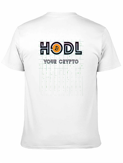 HODL Crypto Bitcoin T-Shirt - Black