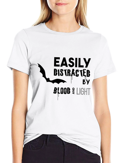 Easily Distracted T-Shirt - Blood & Light Design
