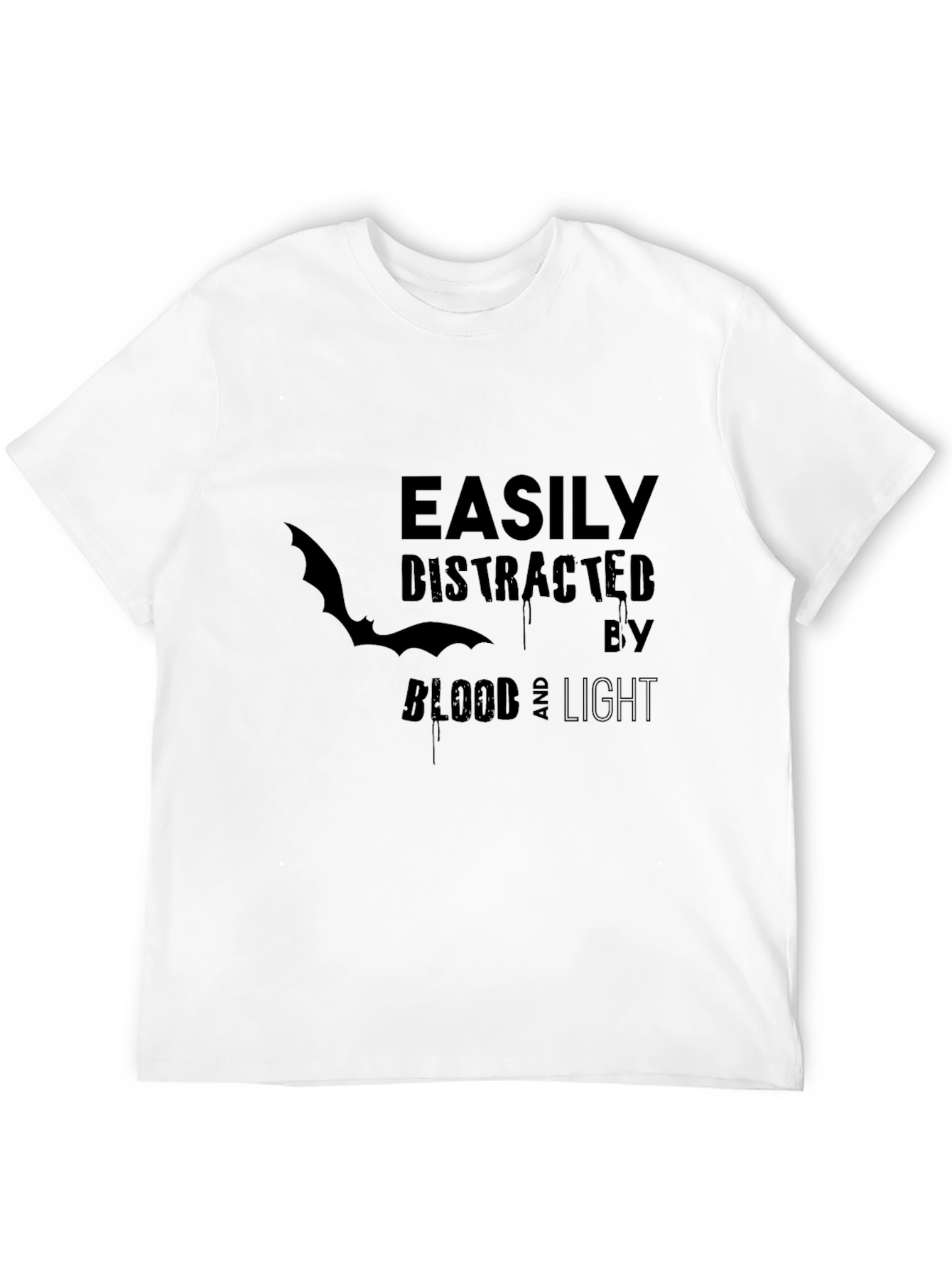 Easily Distracted T-Shirt - Blood & Light Design