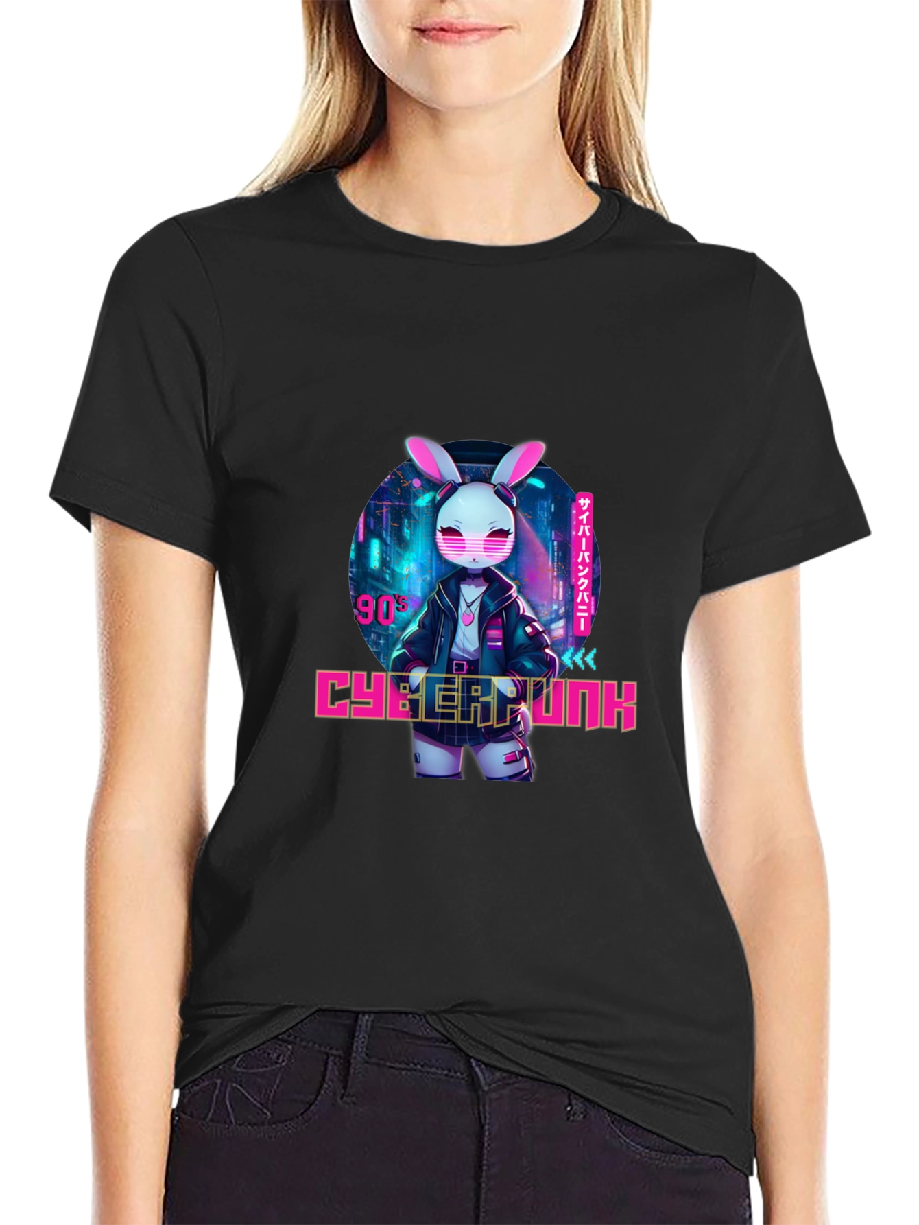 Cyberpunk Bunny T-Shirt