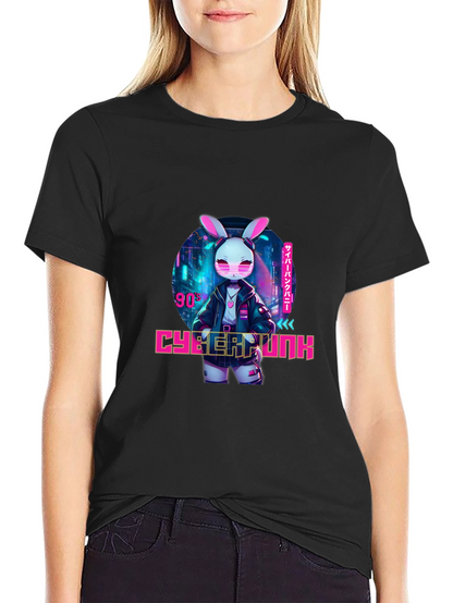 Cyberpunk Bunny T-Shirt