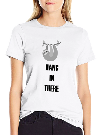 Hang In There Sloth Graphic Tee