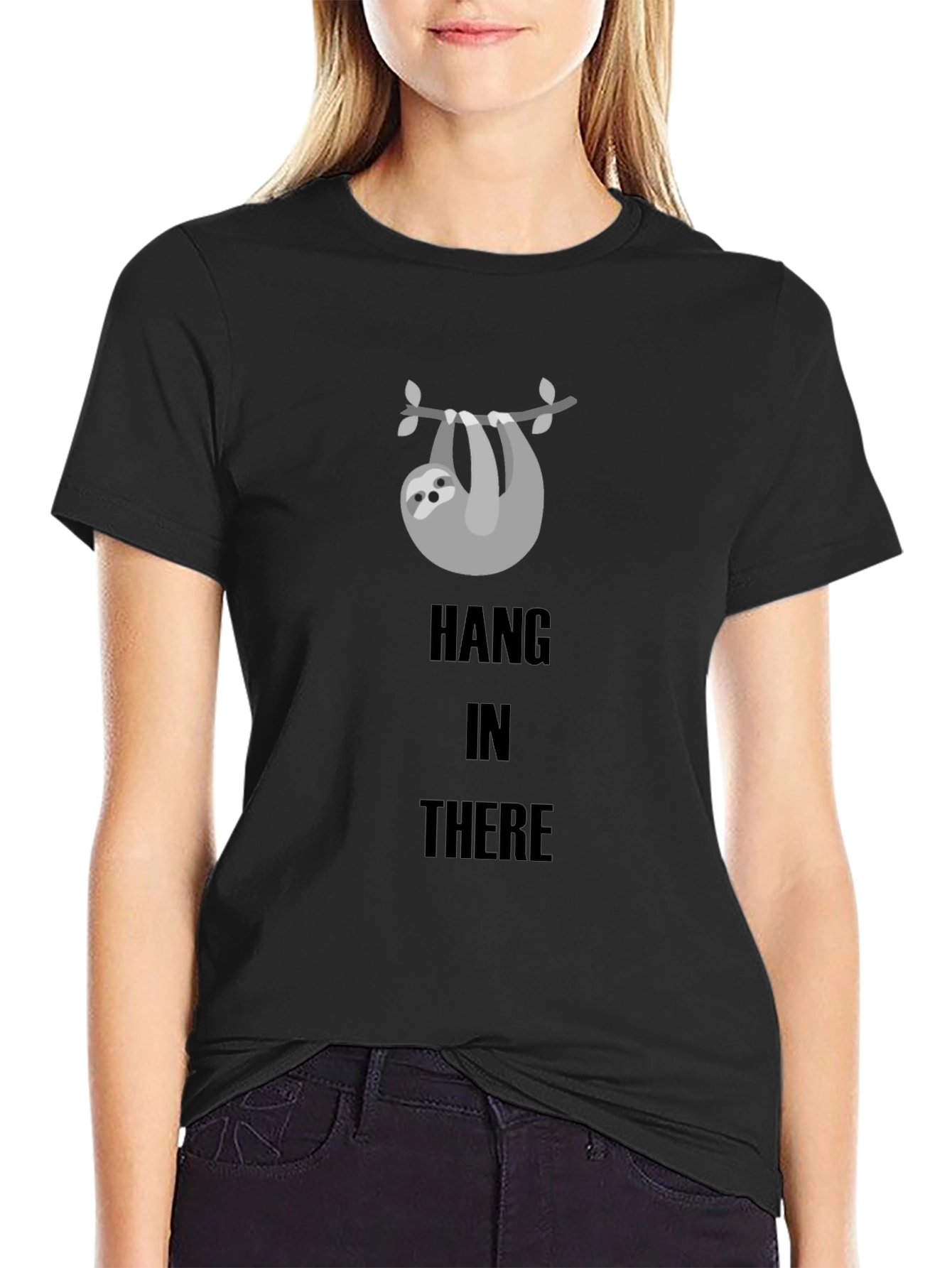 Hang In There Sloth Graphic Tee