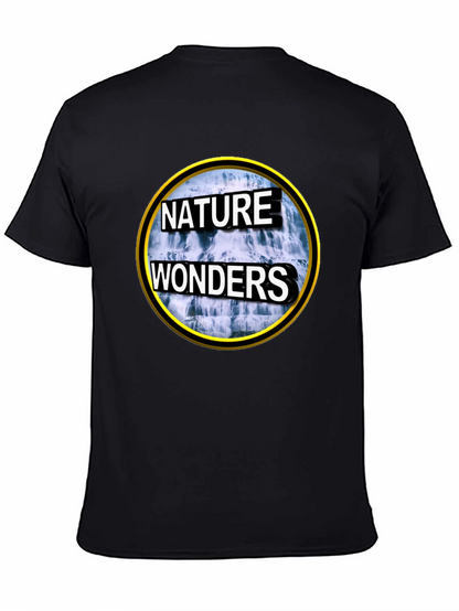 Nature Wonders Graphic Tee - Black