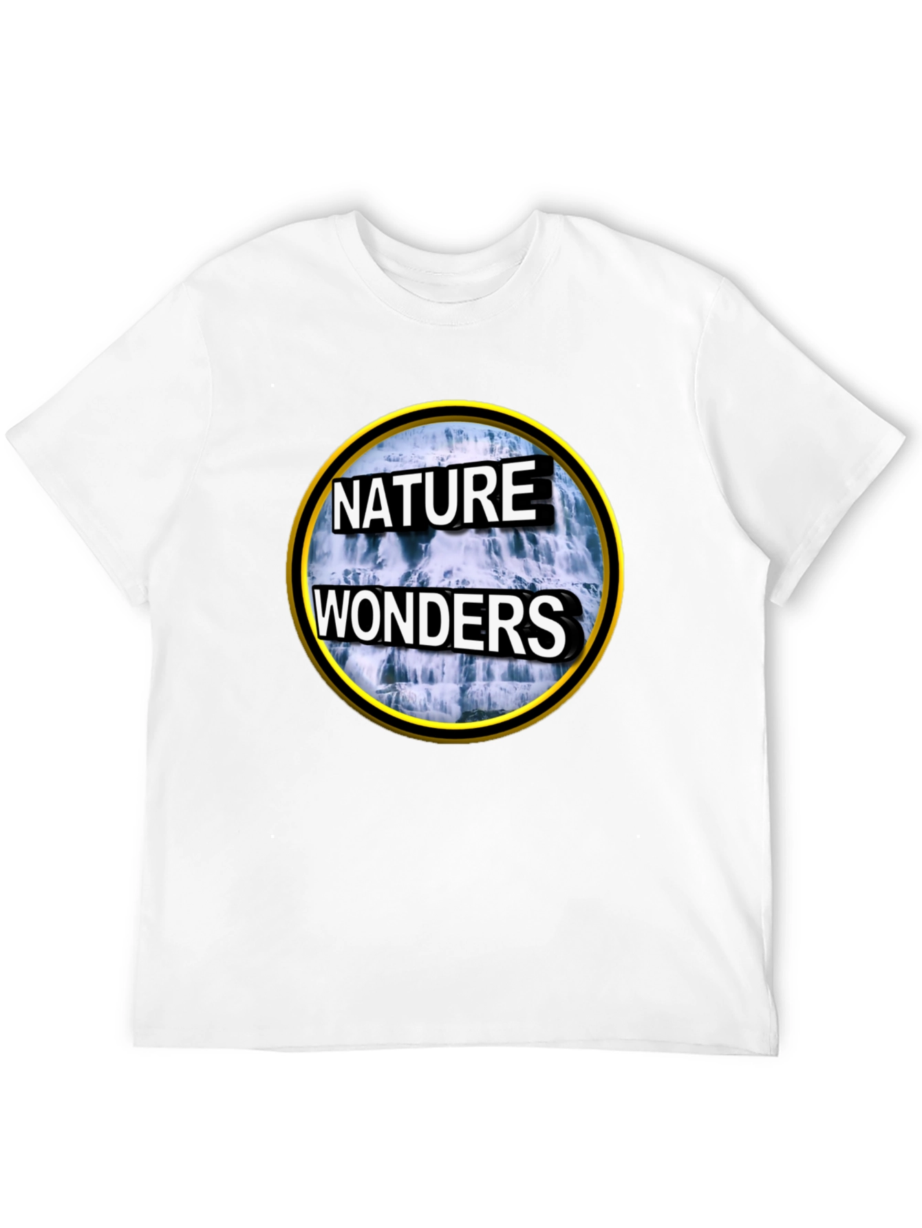 Nature Wonders Graphic Tee - Black