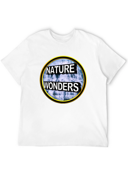 Nature Wonders Graphic Tee - Black