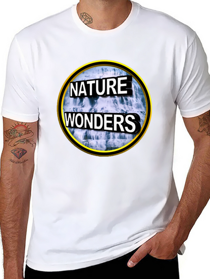 Nature Wonders Graphic Tee - Black