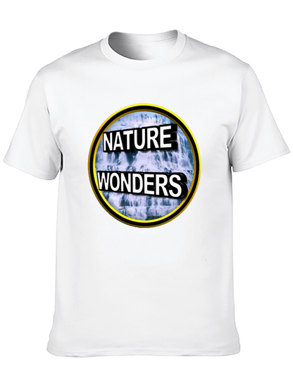 Nature Wonders Graphic Tee - Black