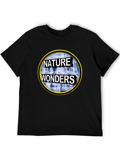 Nature Wonders Graphic Tee - Black