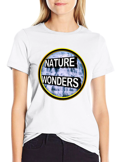 Nature Wonders Graphic Tee - Black