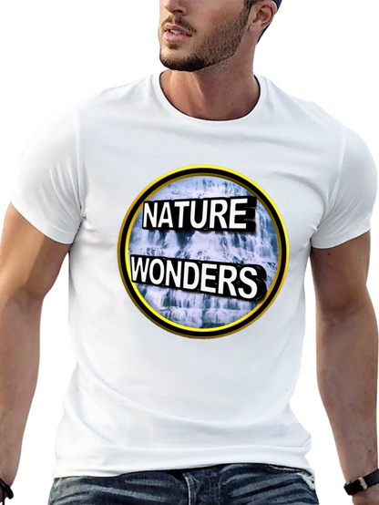 Nature Wonders Graphic Tee - Black