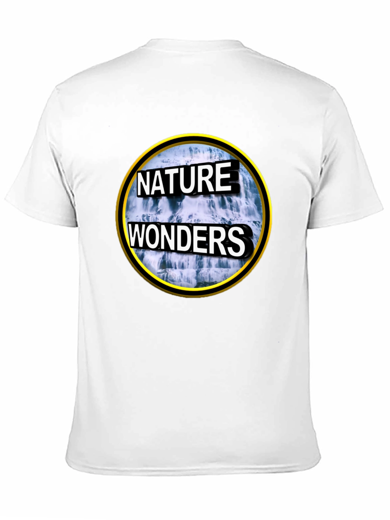 Nature Wonders Graphic Tee - Black