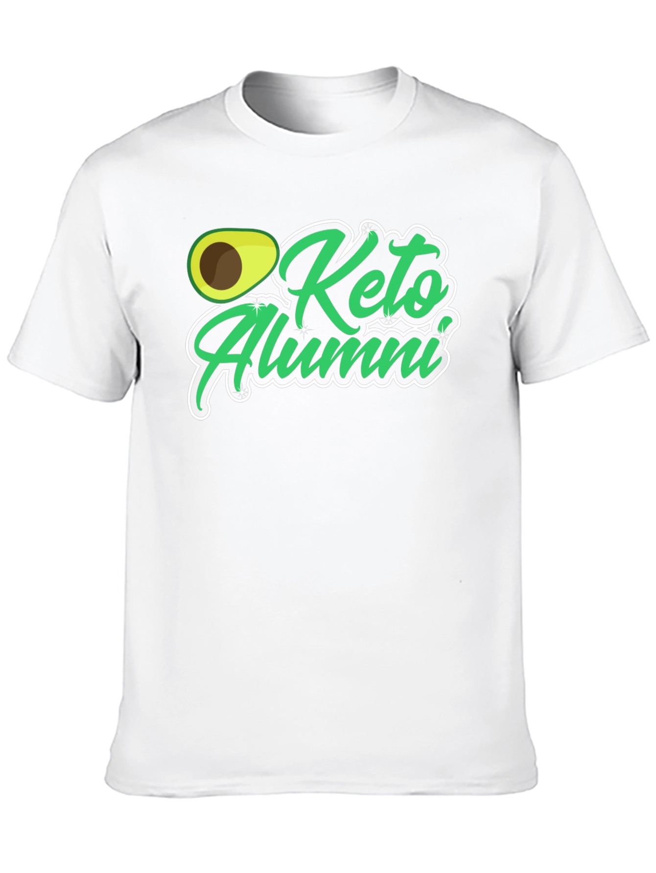 Keto Alumni T-Shirt - Avocado Design